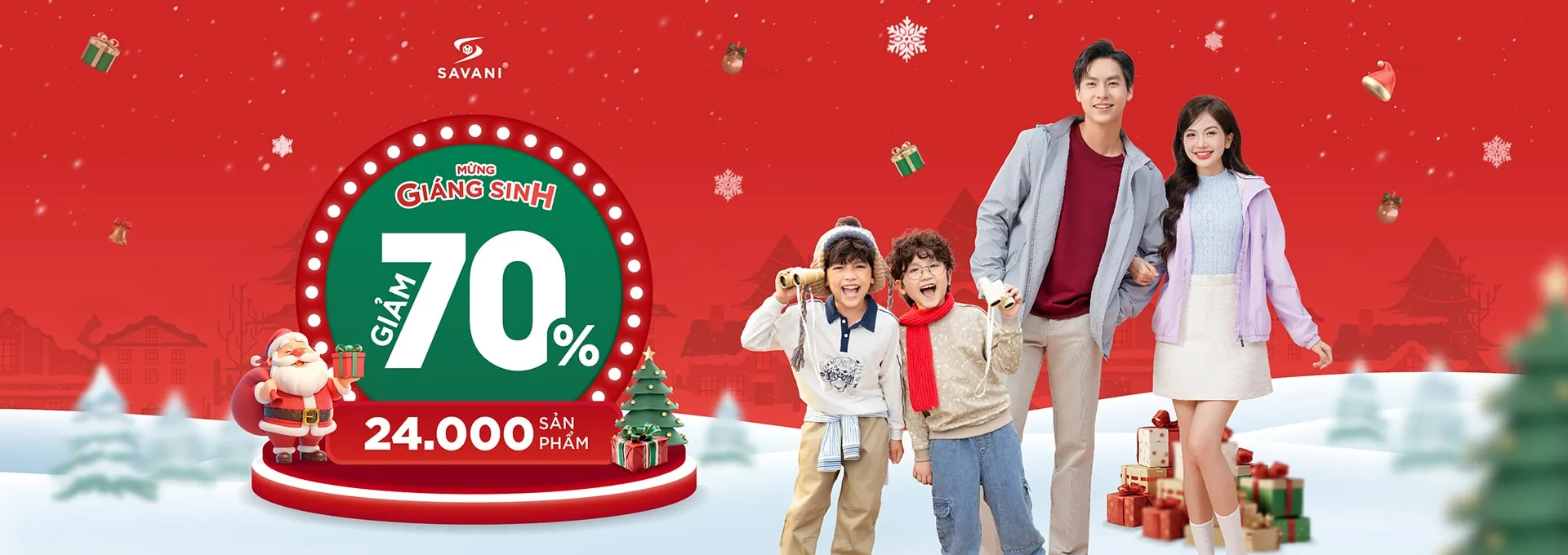 MỪNG GIÁNG SINH GIẢM 70% 24.000 SẢN PHẨM