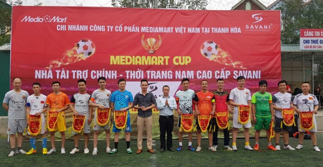 Savani chính thức đồng hành cùng Giải bóng đá MediaMart Thanh Hóa Cup