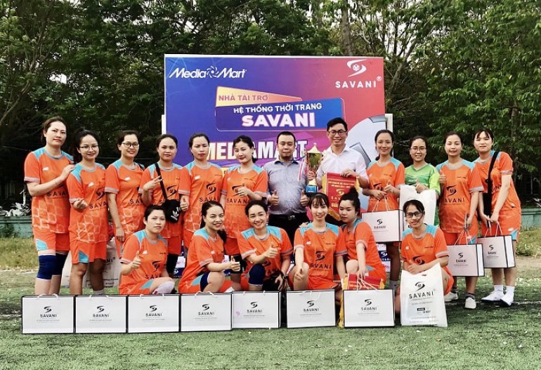 Savani tiếp tục là Nhà tài trợ chính Giải bóng đá MediaMart Women Cup 2022 