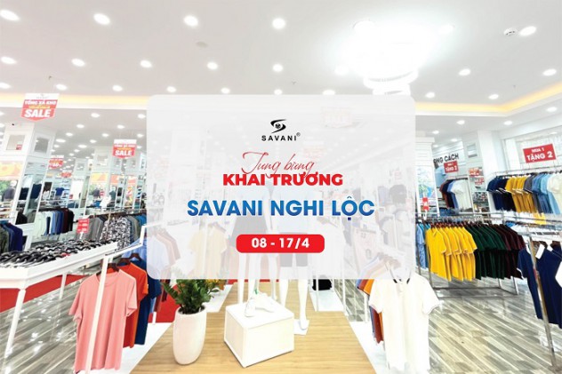 Tưng bừng khai trương Store thứ 45 Savani Nghi Lộc - Nghệ An