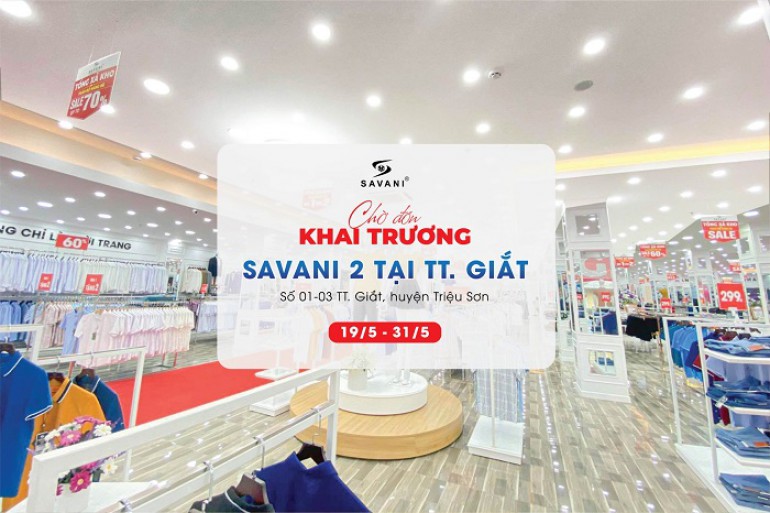 Tưng bừng khai trương Savani Triệu Sơn 2 - Thanh Hóa