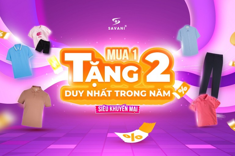 BÙNG NỔ SALE HÈ - MUA 1 TẶNG 2 - DUY NHẤT TRONG NĂM