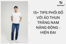 15+ tips phối đồ với áo thun trắng nam năng động - hiện đại| Savani.vn