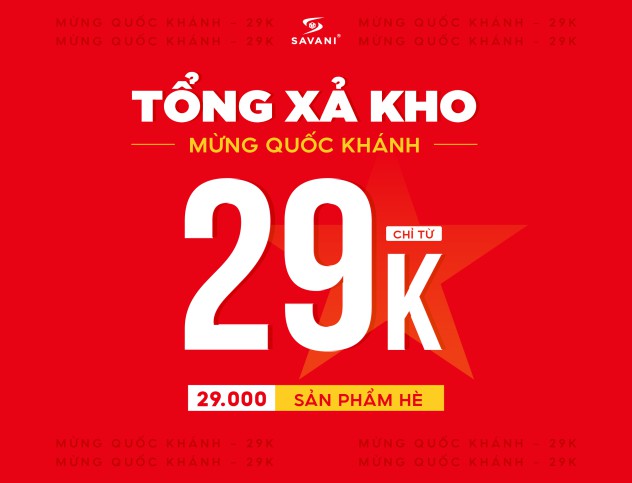 TỔNG XẢ KHO - SALE TO MỪNG QUỐC KHÁNH