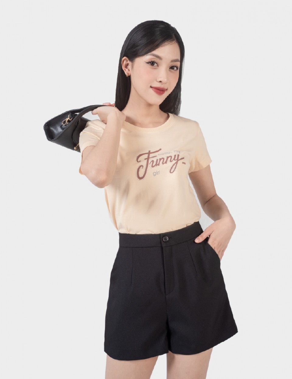 quần giả váy Bigsize quần short nữ quần đùi nữ lưng cao cạp cao chữ a đen  mùa hè Phong cách Hàn Quốc Thời Trang tiểu thư cá tính xinh đẹp cho