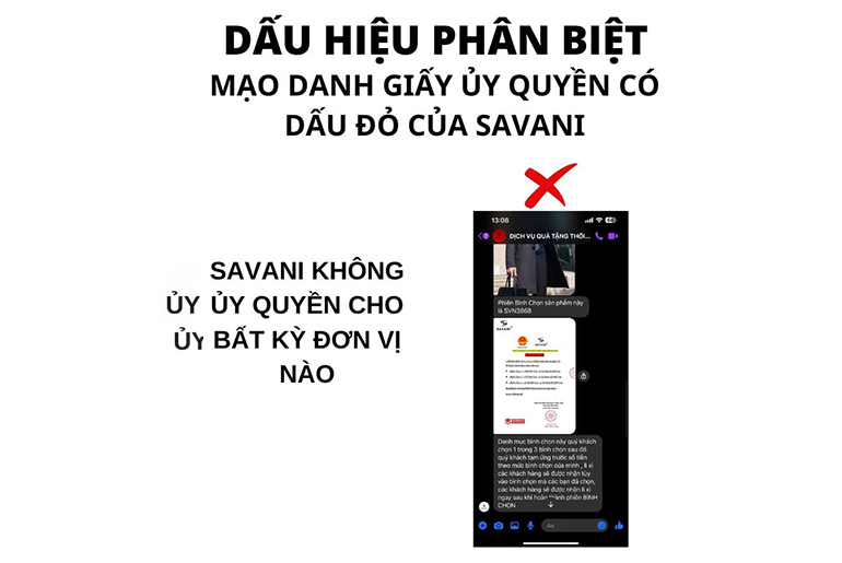 lừa đảo Savani