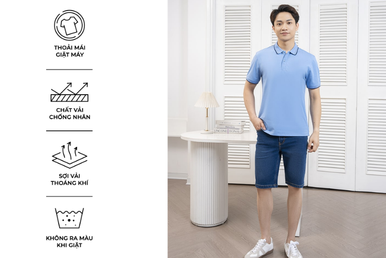 Các ưu điểm của áo polo nam