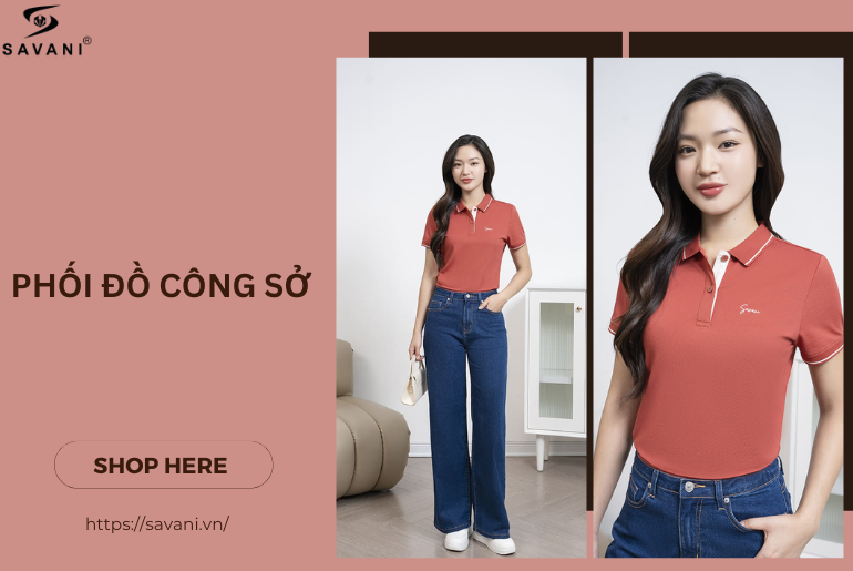 Áo polo cùng quần jeans giúp nâng tầm phong cách cho người mặc