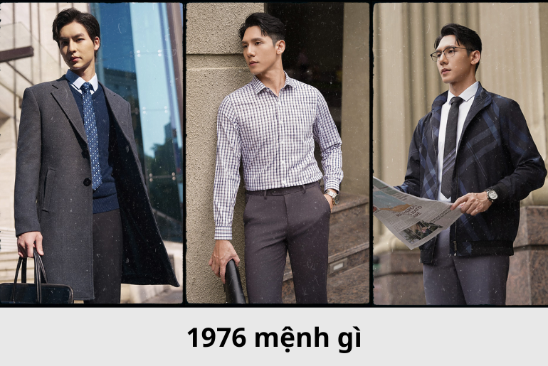 Gợi ý outfit công sở cho nam 1976